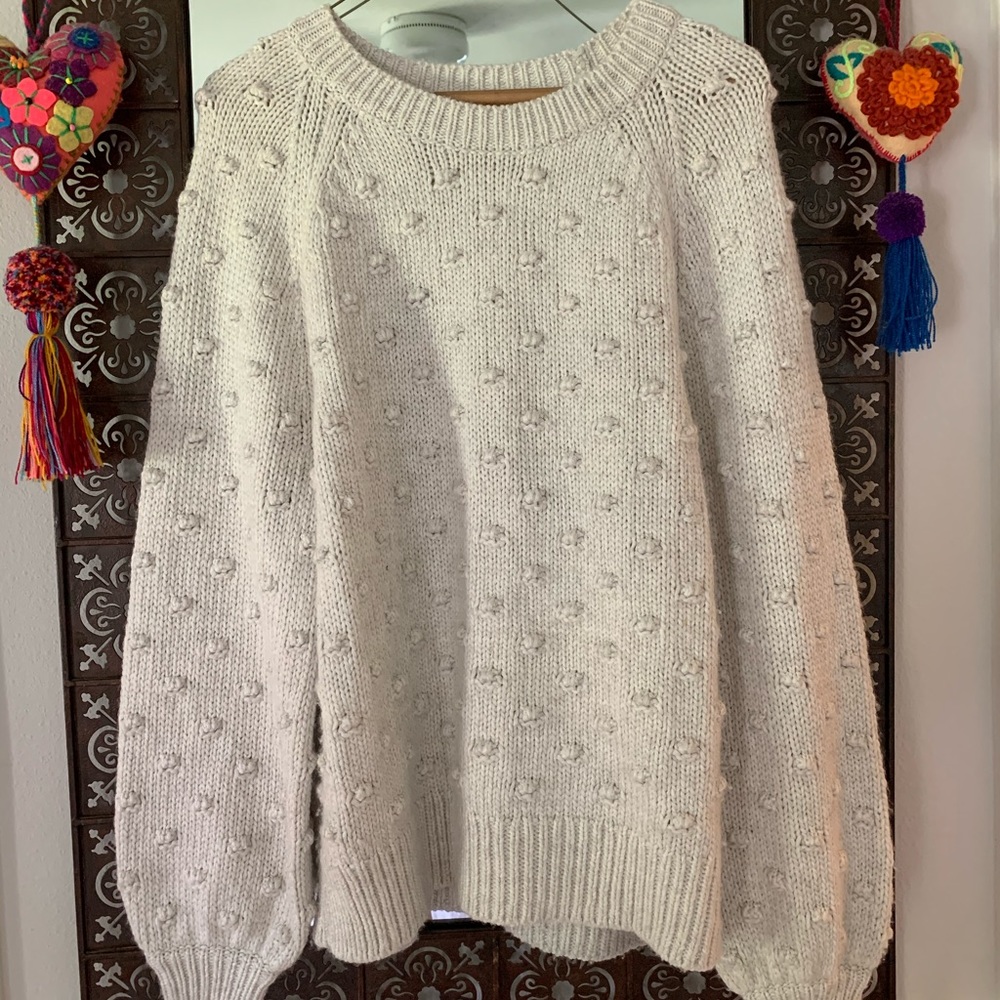 GAP Oversized Textured Sweater